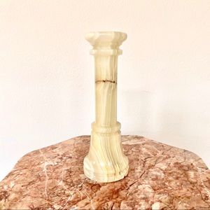 Jade Candle Stick Holder
